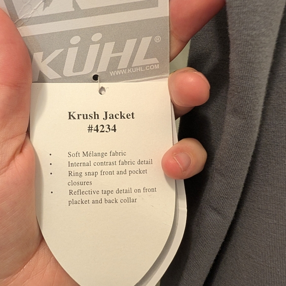 Women's Gray KUHL Jacket - Size Large - Picture 5 of 8